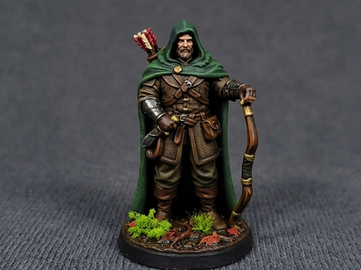Woodland Archer / Ranger - 32mm Scale Hero