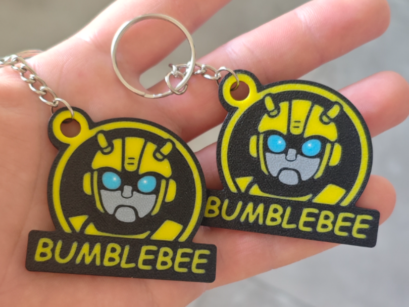 Bumblebee 3D Keychain (Transformers Inspired)
