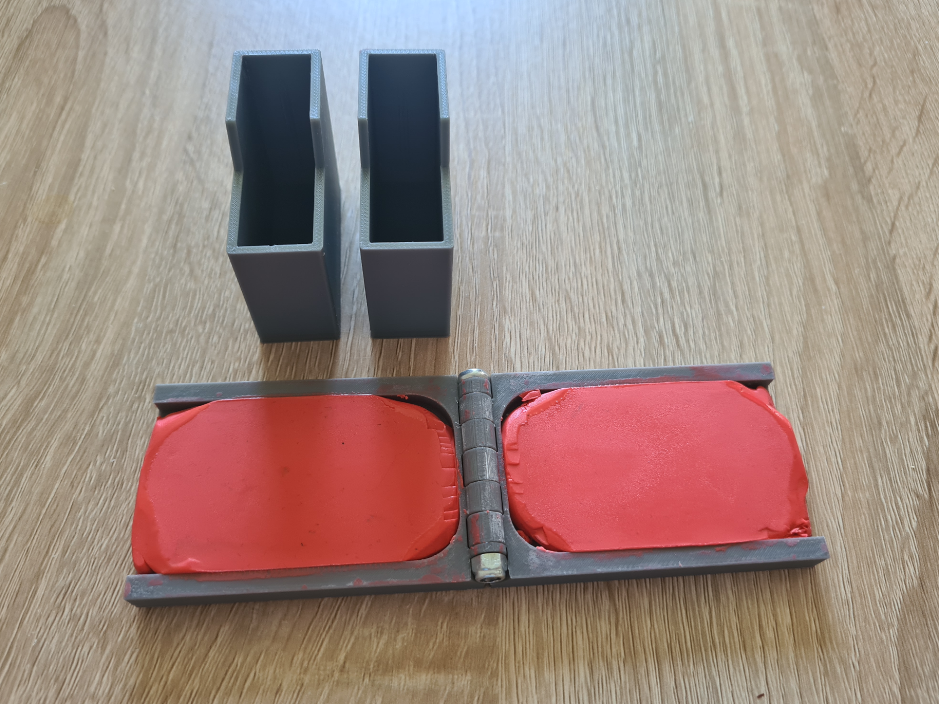 3D printed mold for key casting