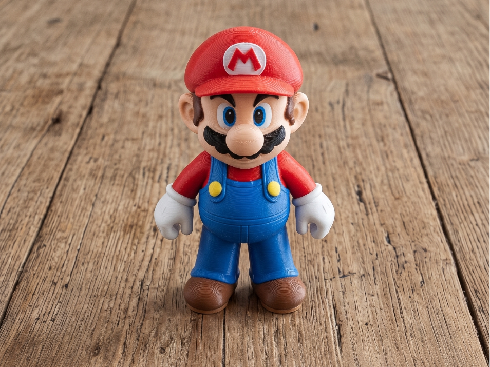 Mario Mini Figure | Super-Galaxy Mario