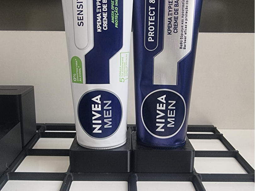 Nivea shaving cream tube gridfinity