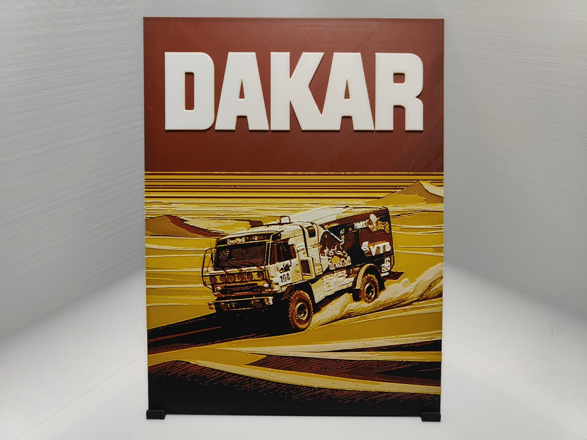 Dakar Poster - Hueforge