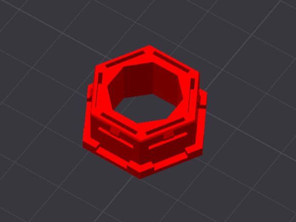 Clip multiboard to honeycomb connector