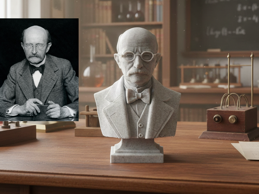 Max Karl Ernst Ludwig Planck – Bust