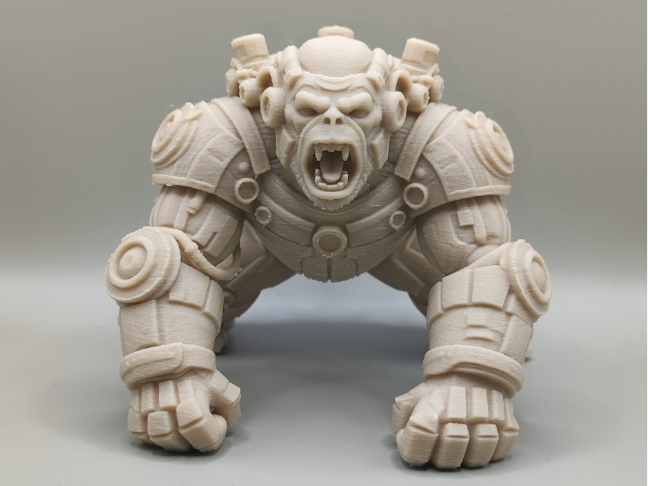 Steampunk gorilla figurine