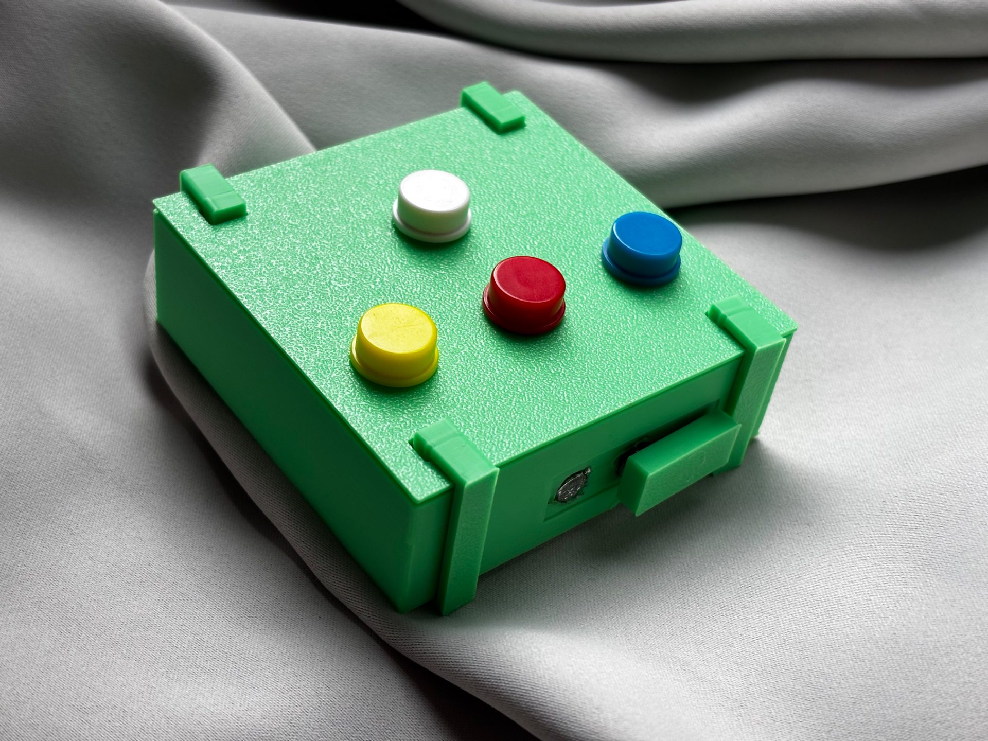 Pilot box 4 buttons electronics, magnetic switch