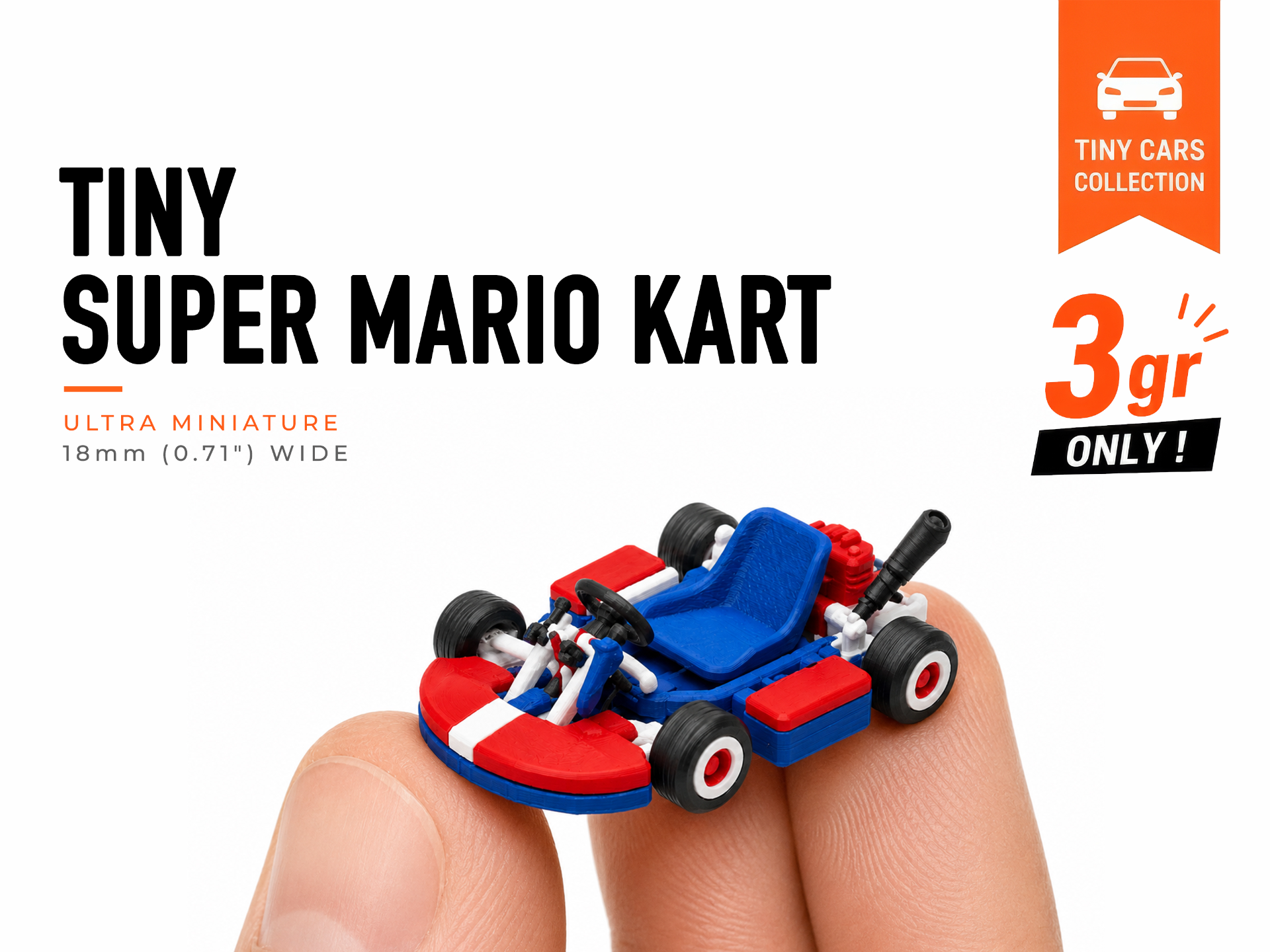Tiny Super Mario Kart - Mini Cars Series