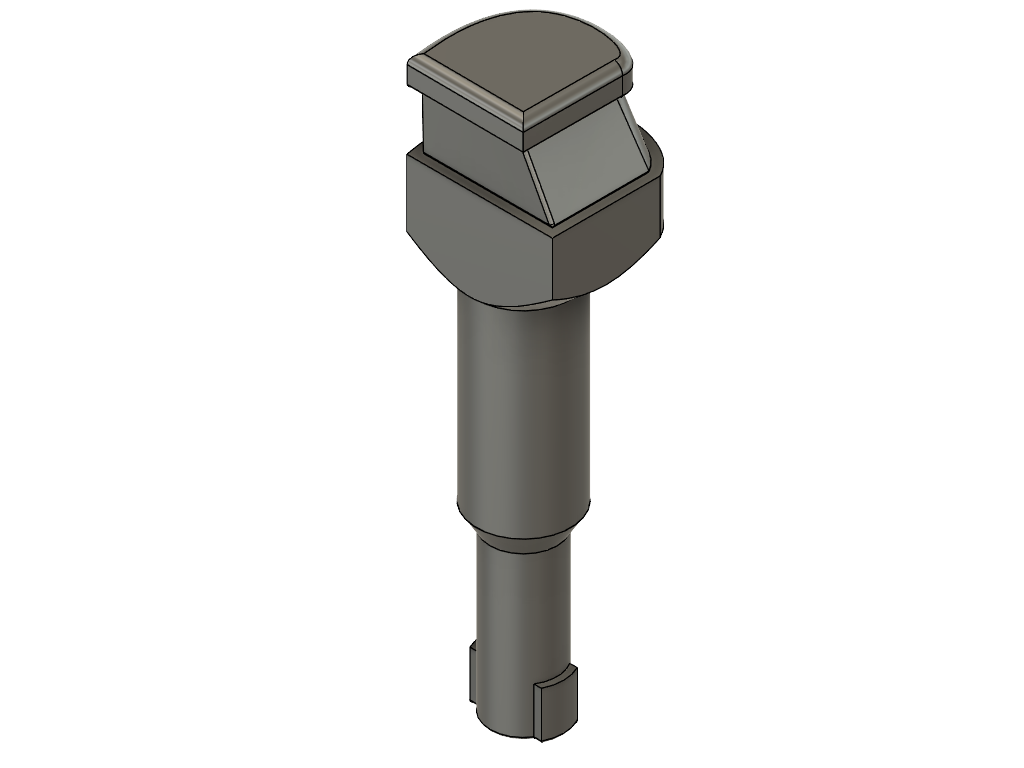 Opel/Vauxhall Zafira A trunk cover pin