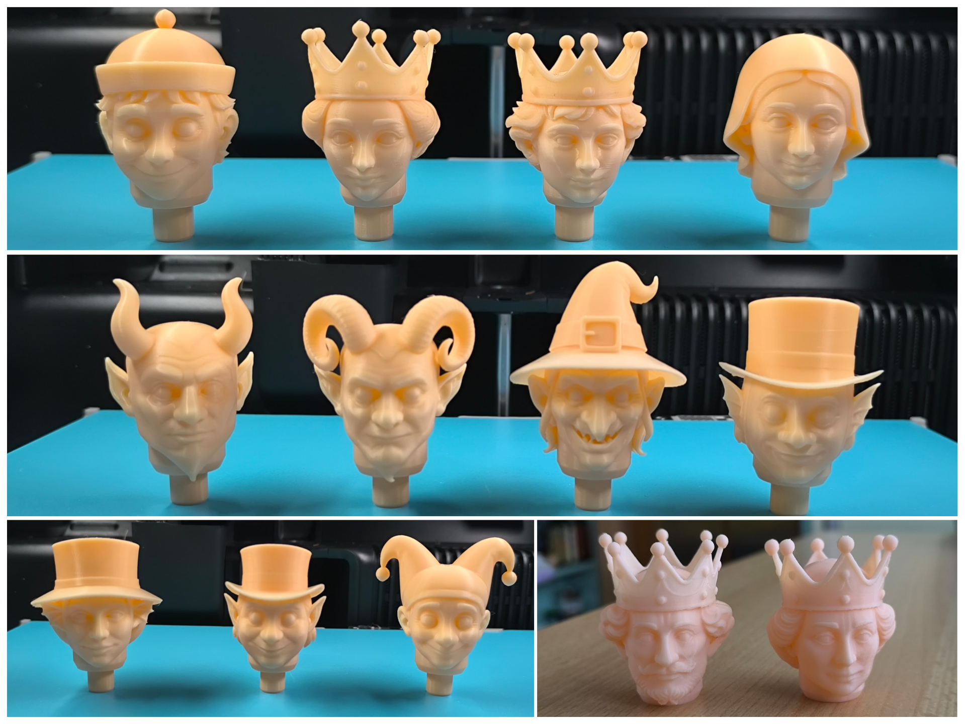 Puppet heads (Marionette heads)