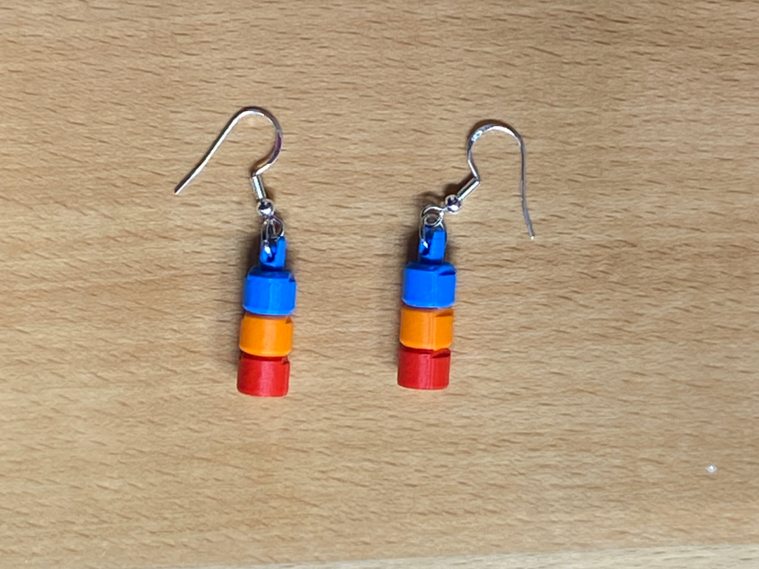 Vex IQ Mix & Match Pin Tower Earrings/Charm