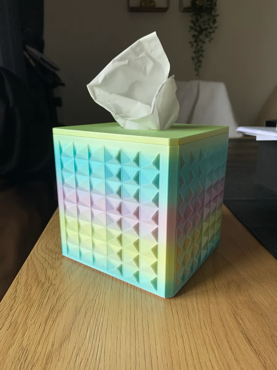 Tissue Box - pyramid design