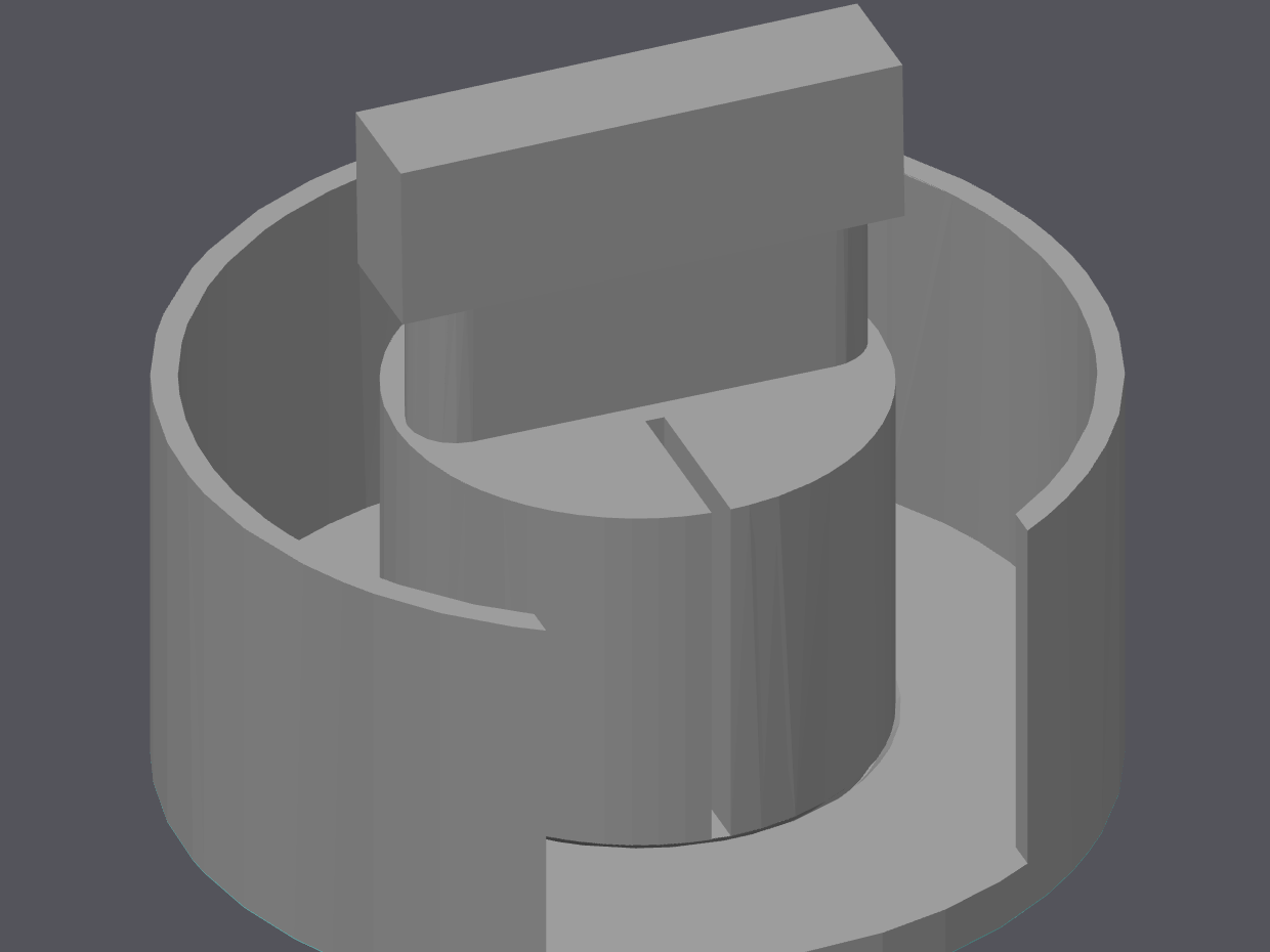 Tape Measure Holder with Large Grip (Larger Hands)