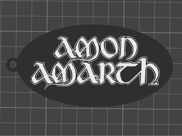 Amon Amarth keychain