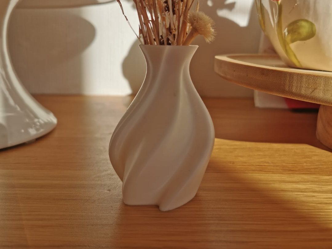 Vase Draft gedreht