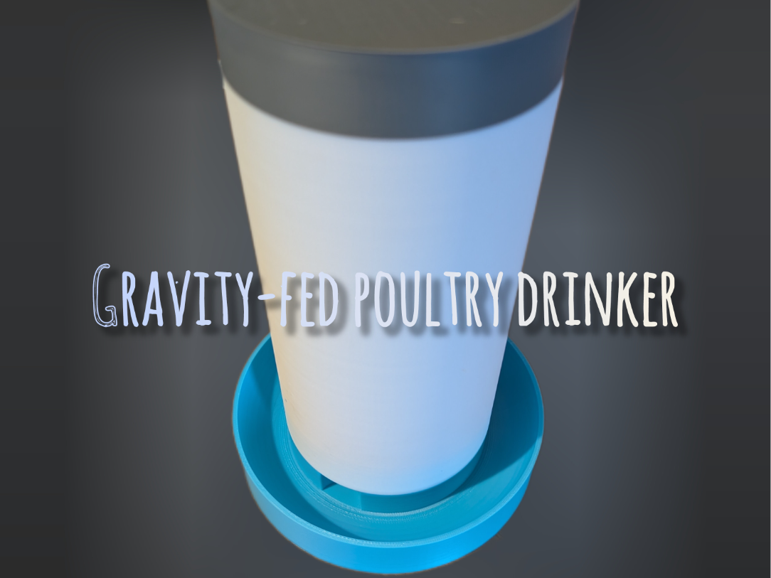Gravity Poultry Drinker