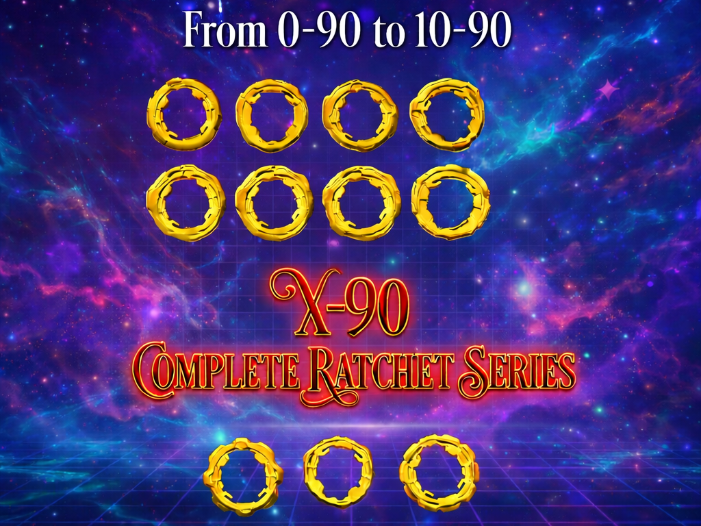 Complete 90 Height Series from 0-90 to 10-90