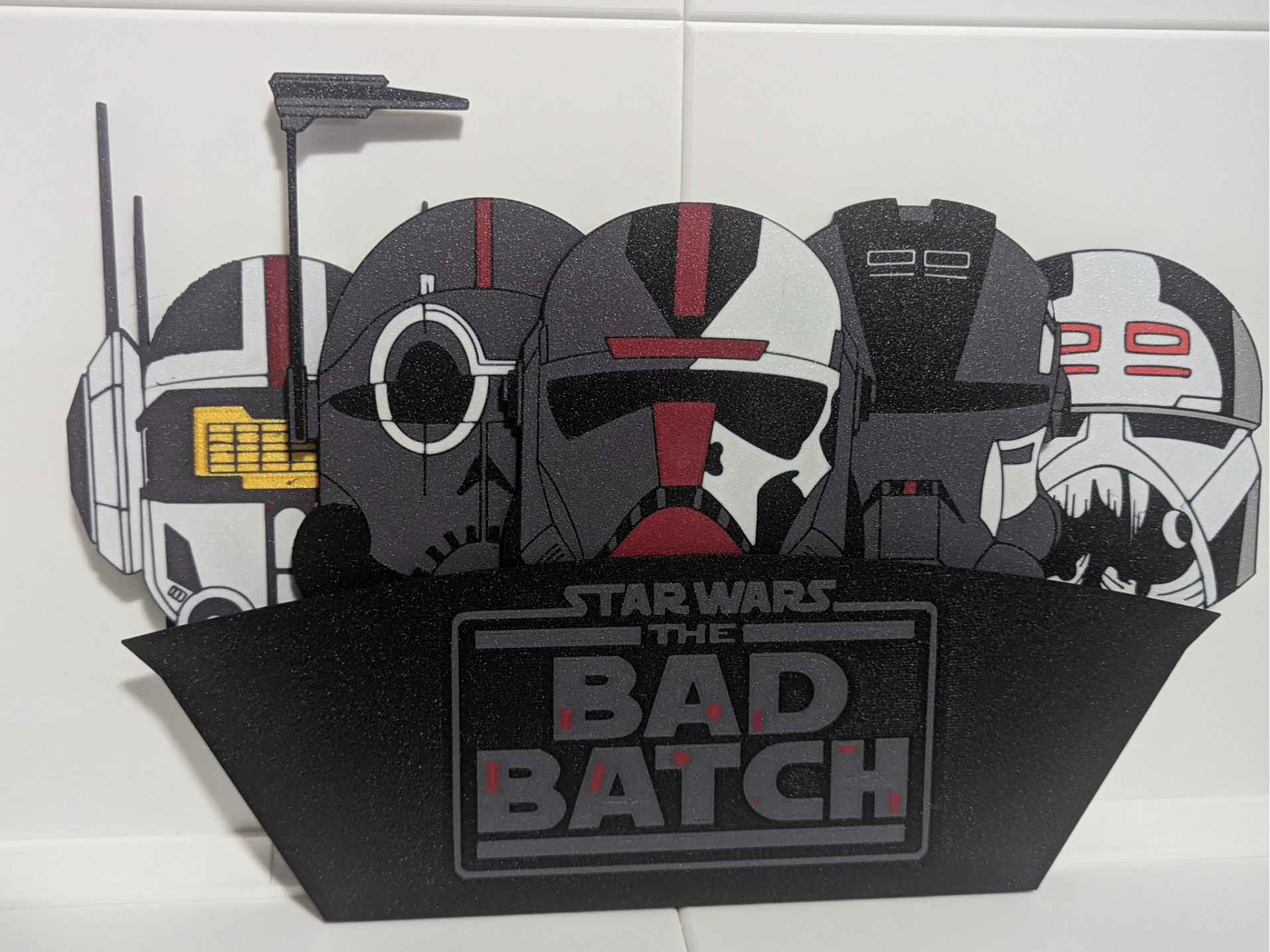 The Bad Batch Coasters and Display