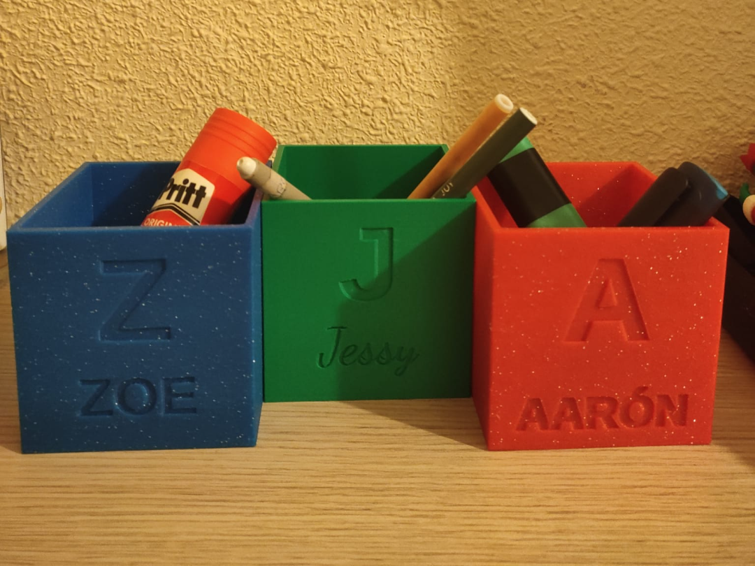 Portalápices personalizable