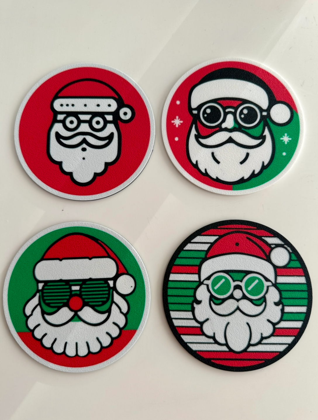 Christmas coaster father christmas