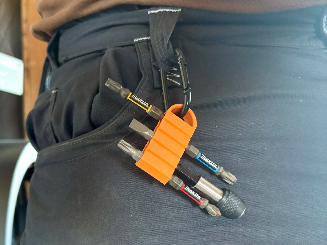 Bit Holder for Work Pants (without Carabiner)