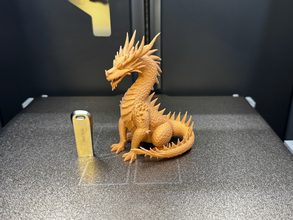 Big sitting dragon