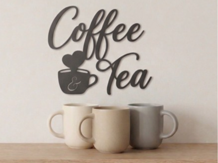 Wallart Coffee & Tea Love