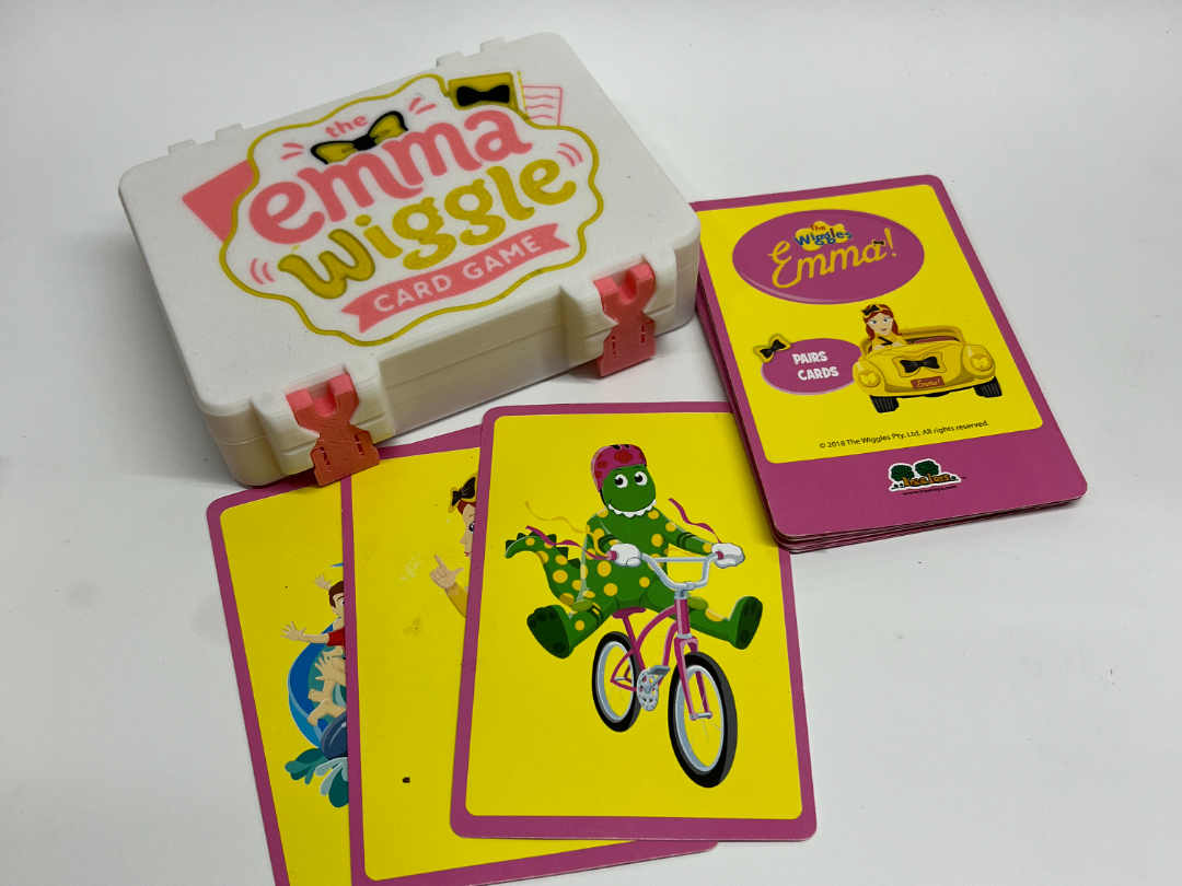 Emma Wiggle card game box