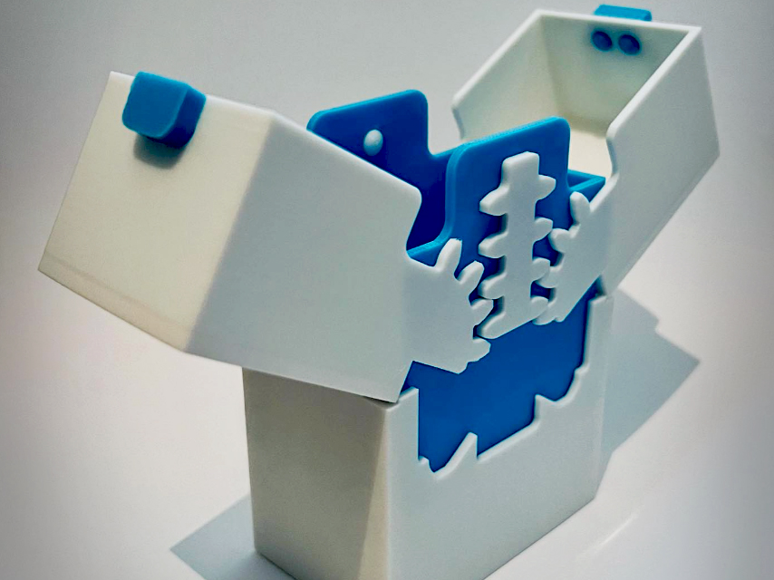 Geared Card Box