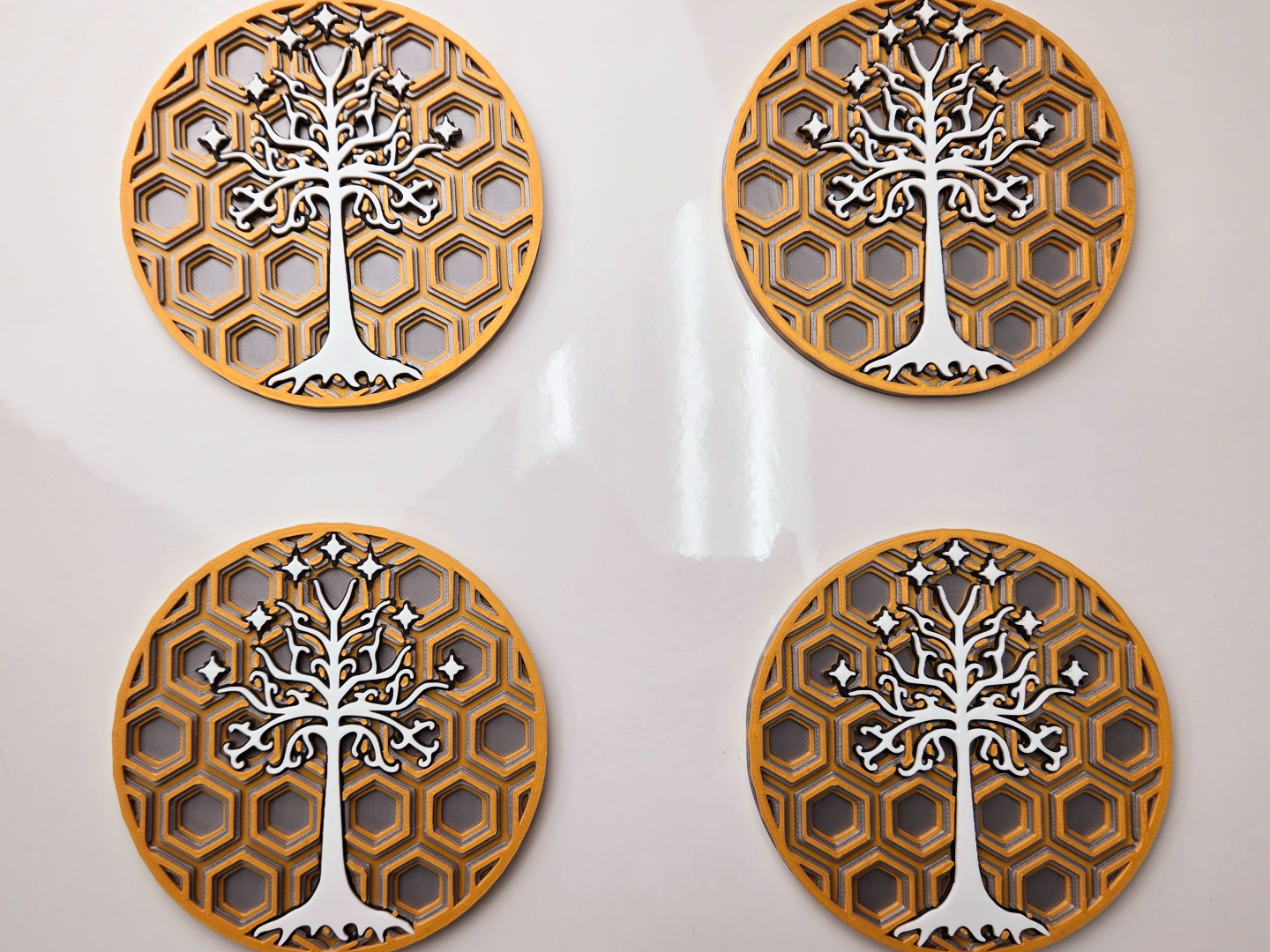 LOTR Gondor Mosaic Coaster