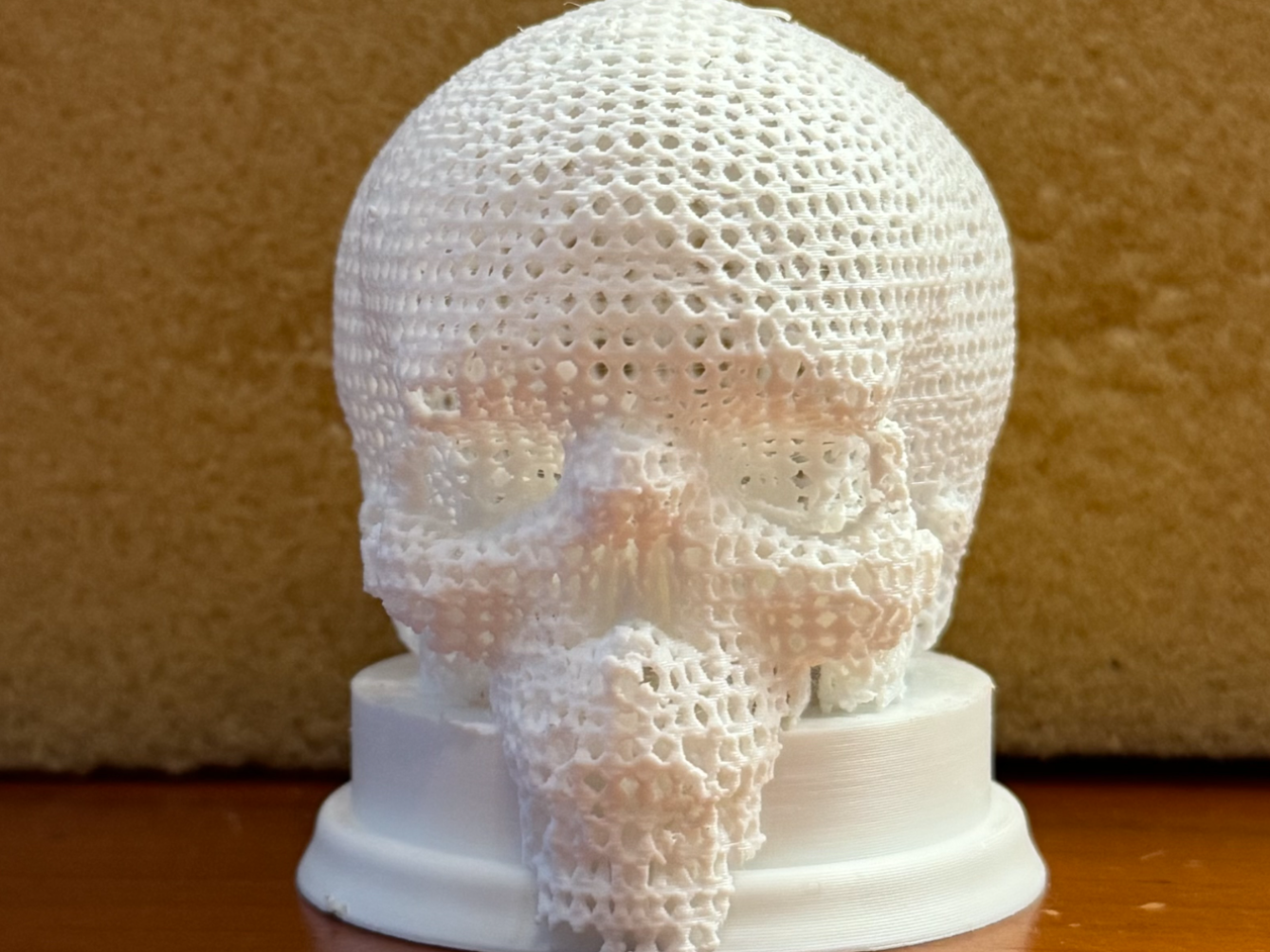 skeleton lamp