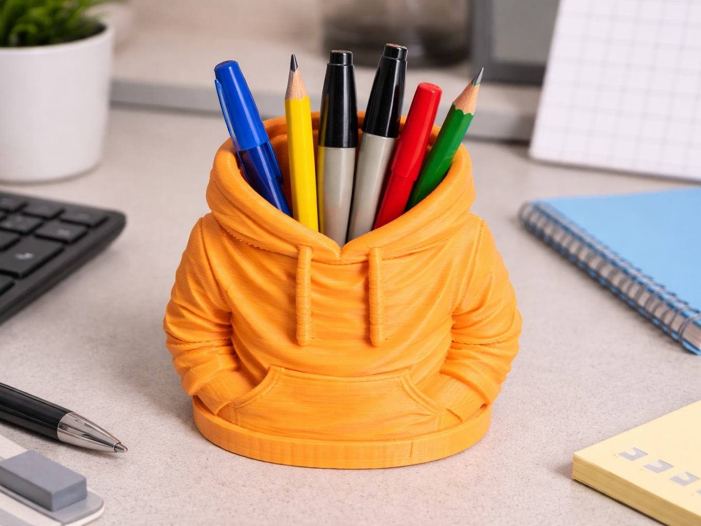 Hoodie Pen Box – Wrinkled Look