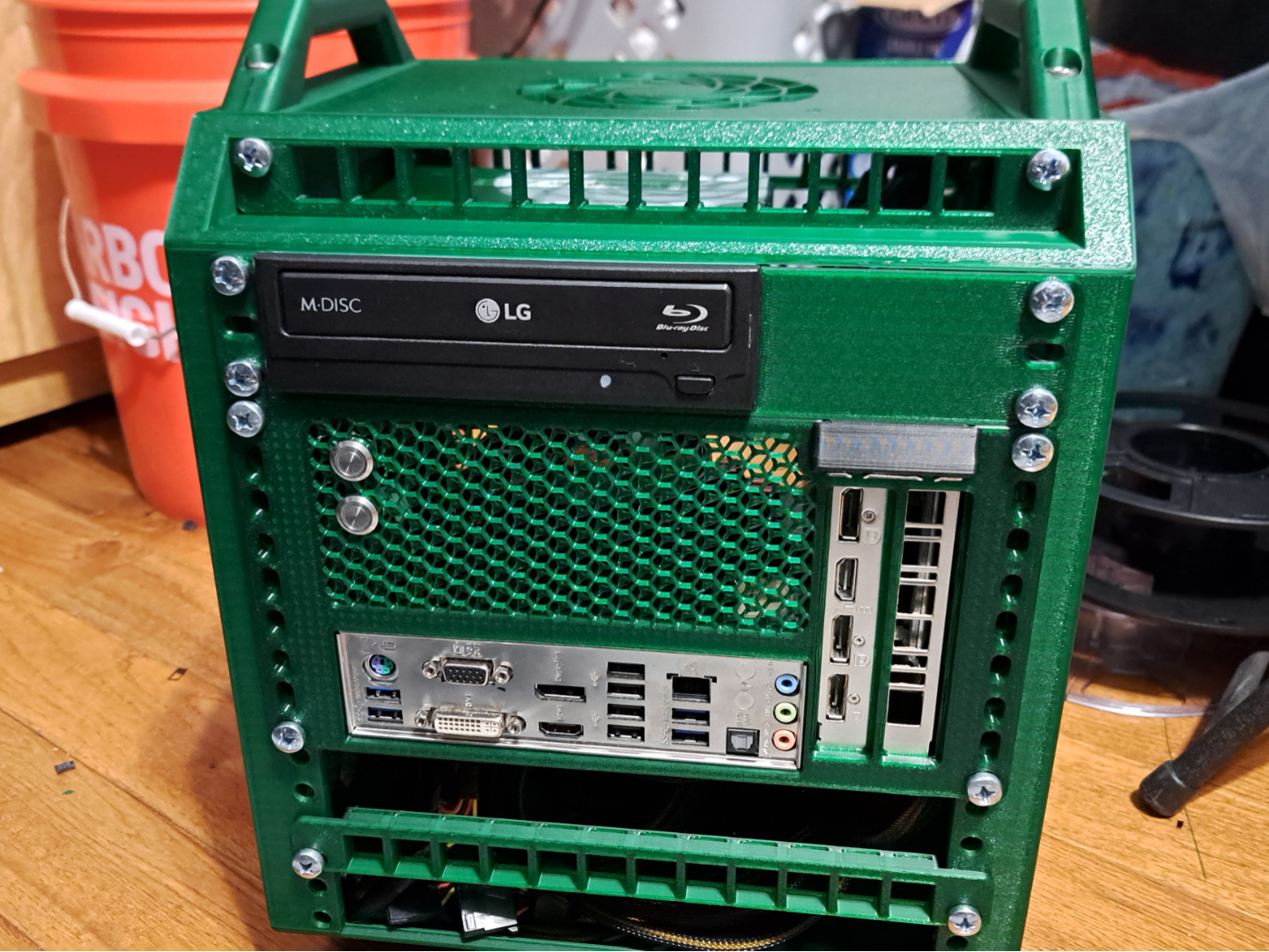 10" rack 1U 5.25" offset bay - Lab Rax compatible