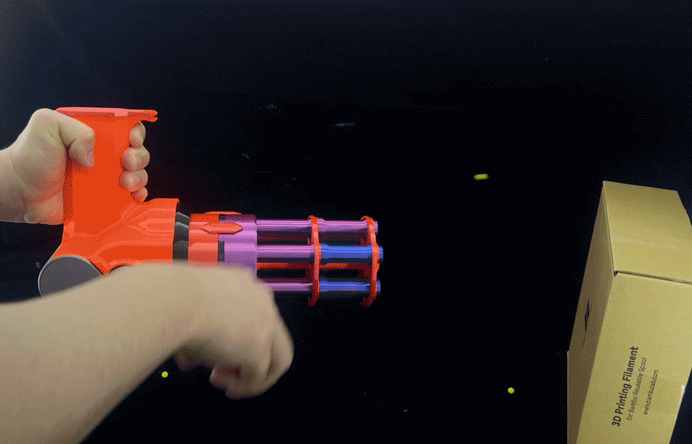 Gatling Gun加特林(可发射6mm bb塑料)