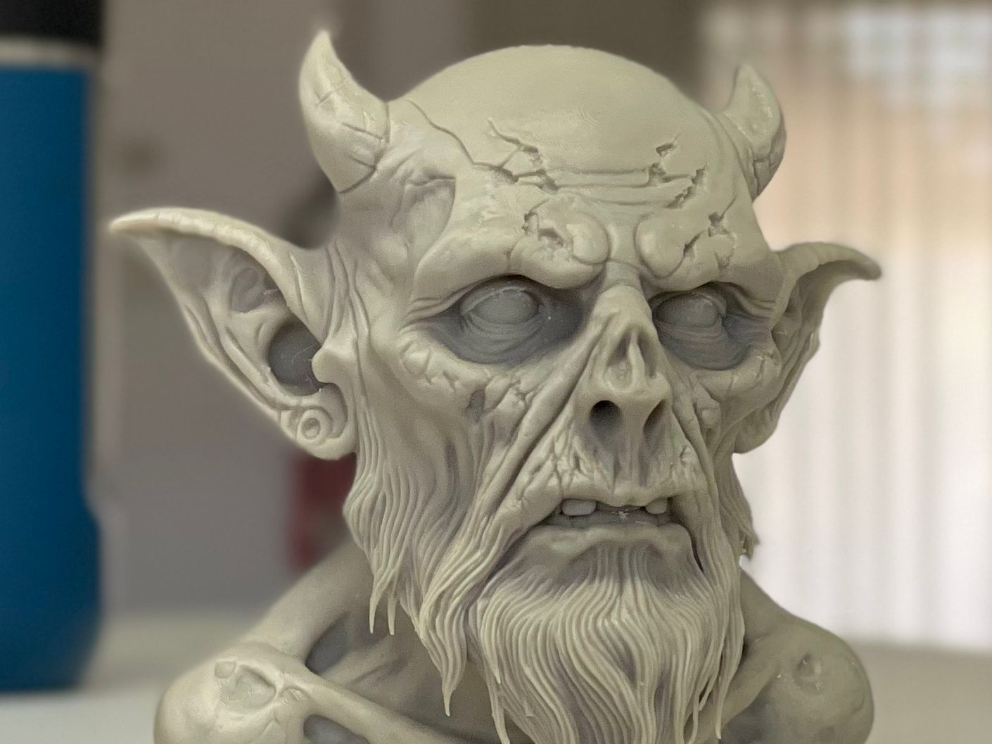 Elder Demon Bust – Ancient Dark Lord