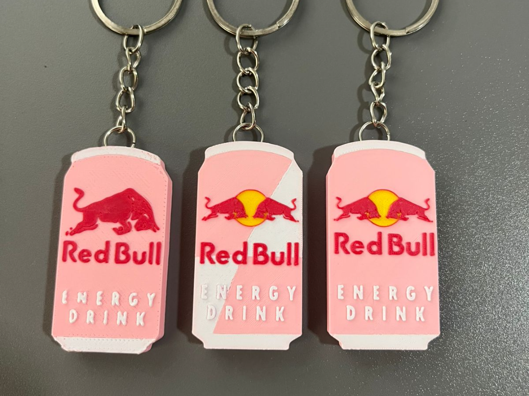 Chaveiro Abridor modelo lata latinha RED BULL