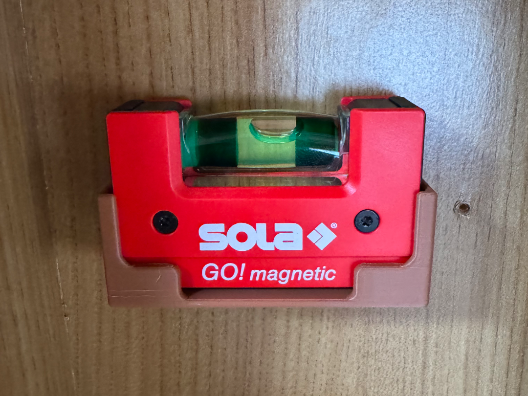 Halterung Wasserwaage Sola GO!