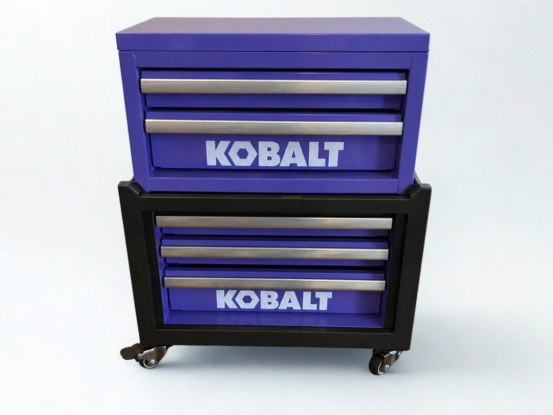 Mini Kobalt toolbox bottom cart