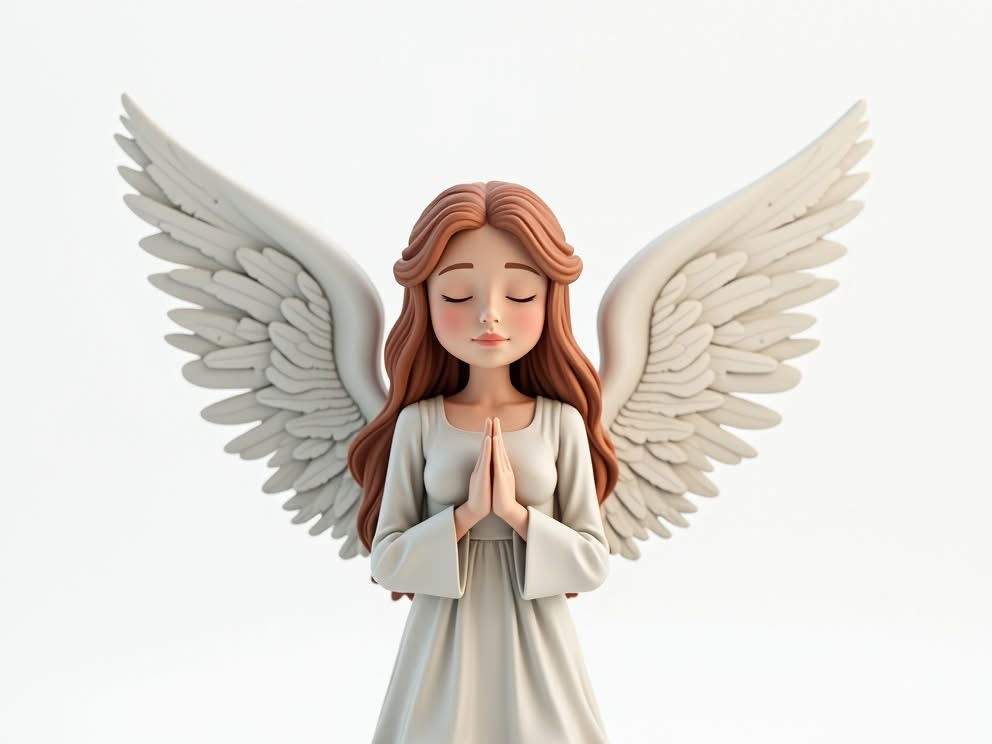 Praying angel V1