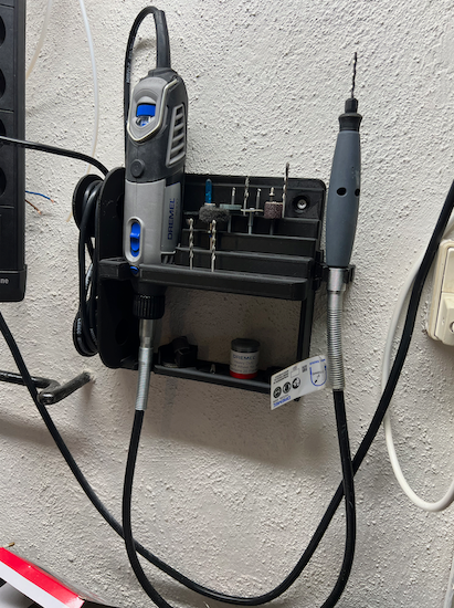 Dremel Tool Rack