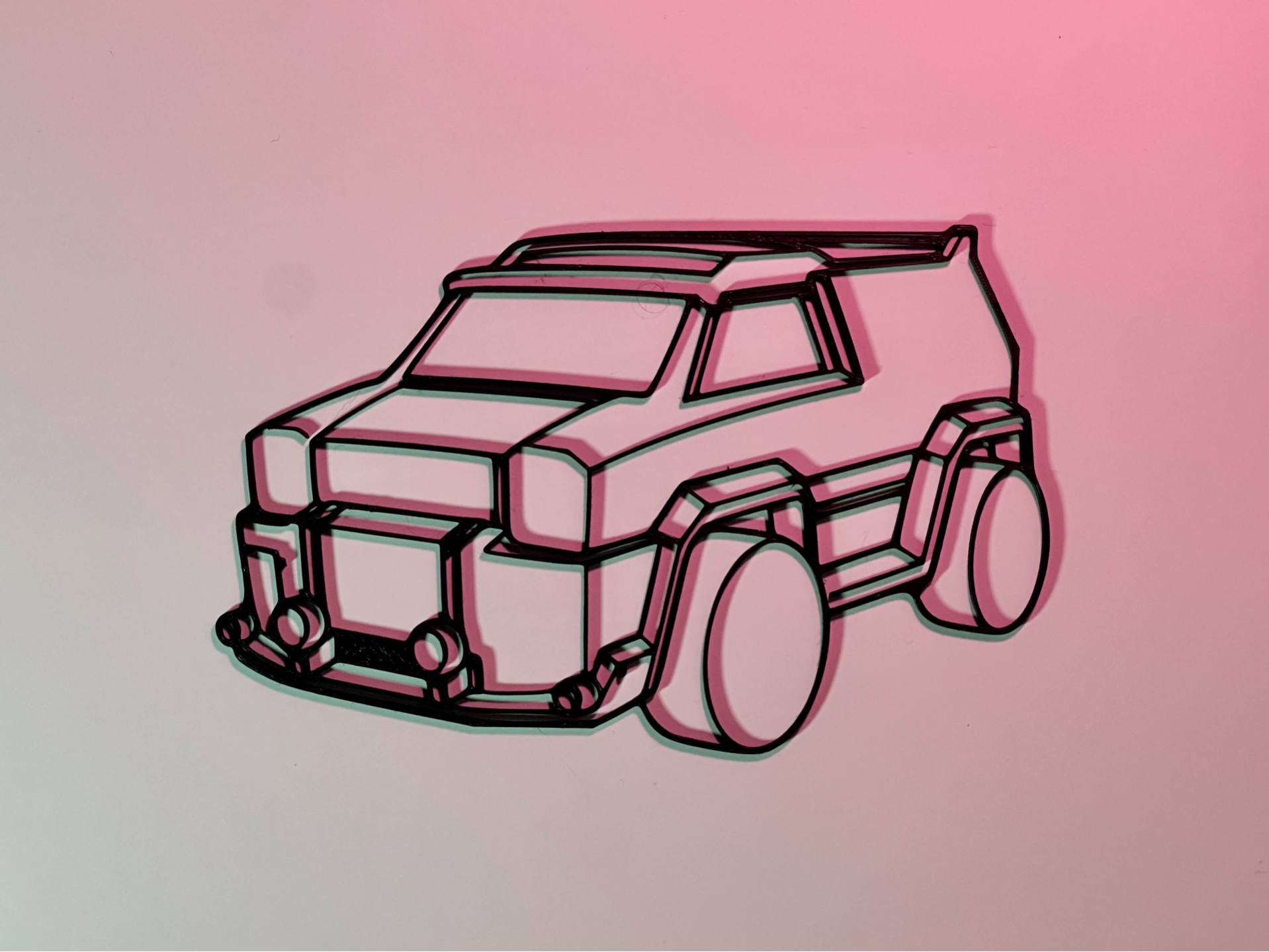 Art mural Merc Rocket League
