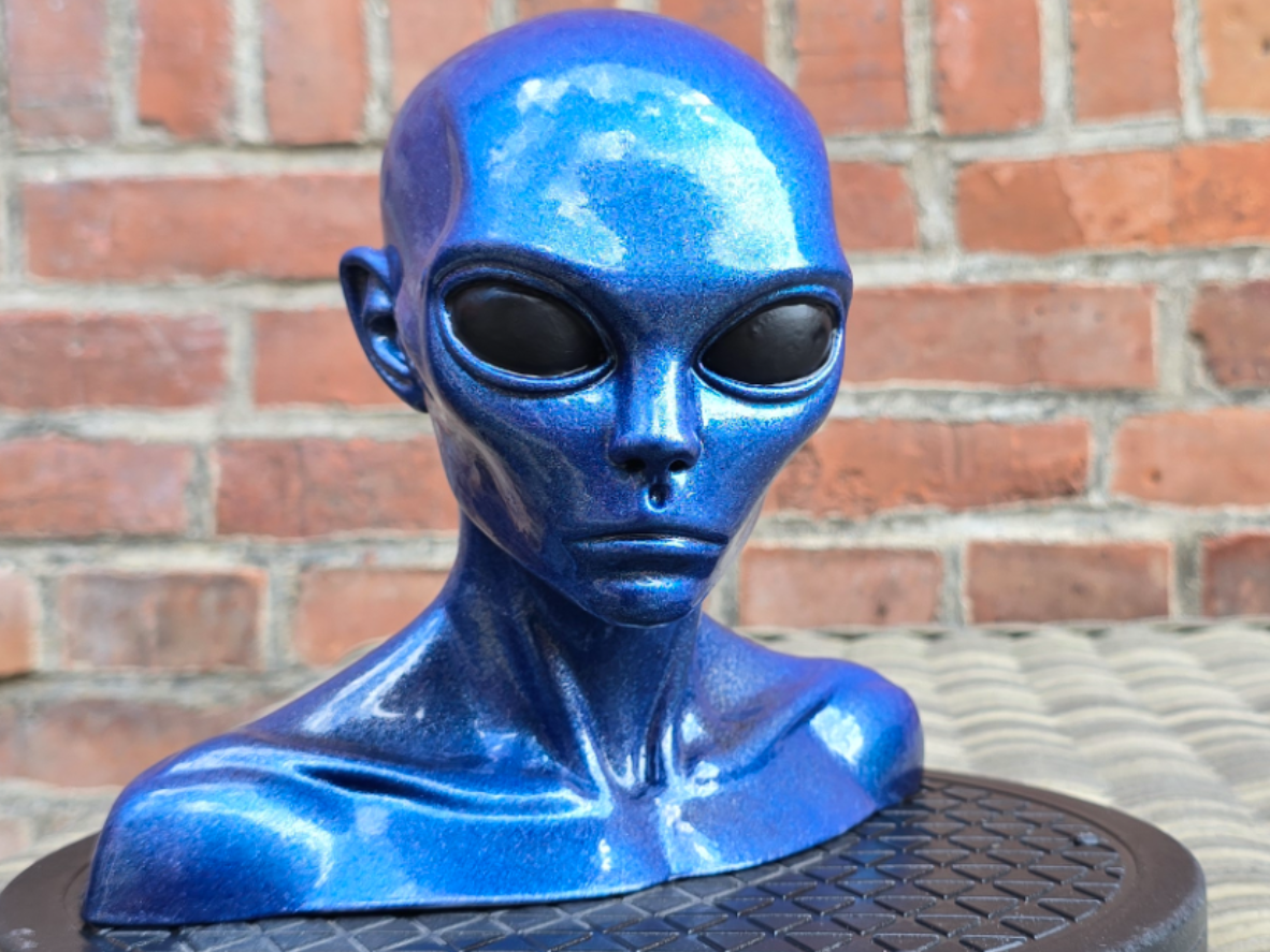 Alien Bust – Cosmic Visitor from the Stars