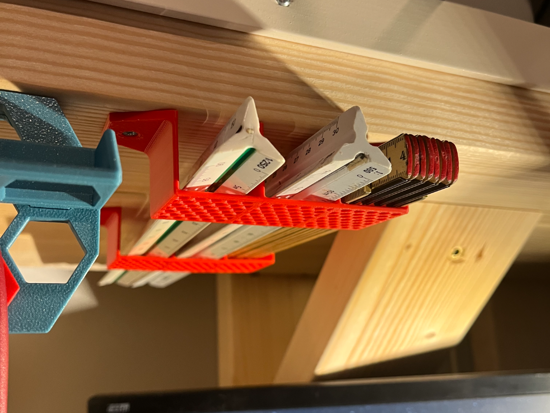 Architectural Scale ruler / meter holder (simple)