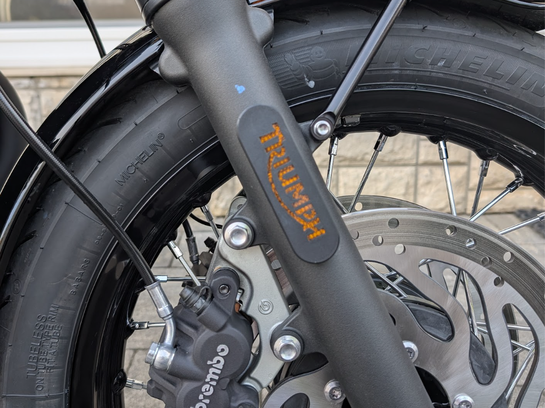 Reflector cover for Triumph