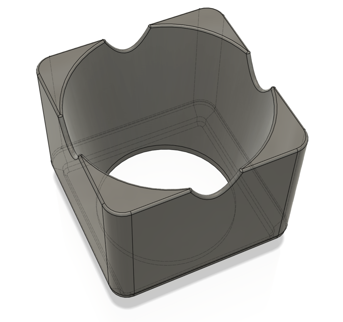 ER40 Gridfinity Collet Holder