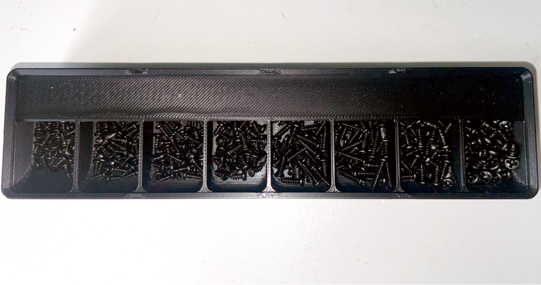 Gridfinity small parts organizer (plus with pin)