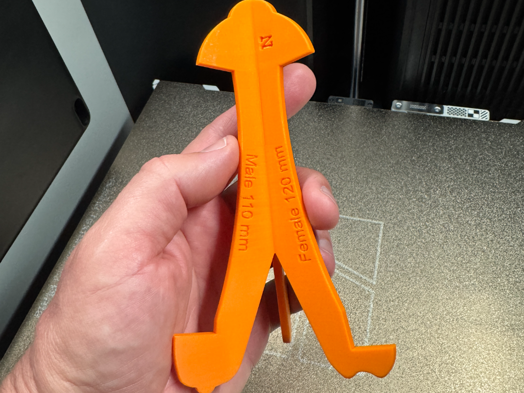 Tasmanian Rock Lobster Legal Size Gauge