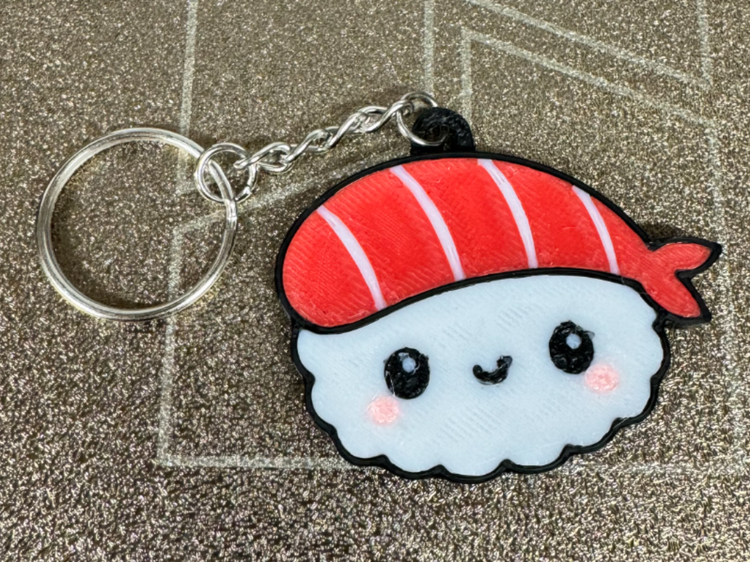 Sushi Keychain