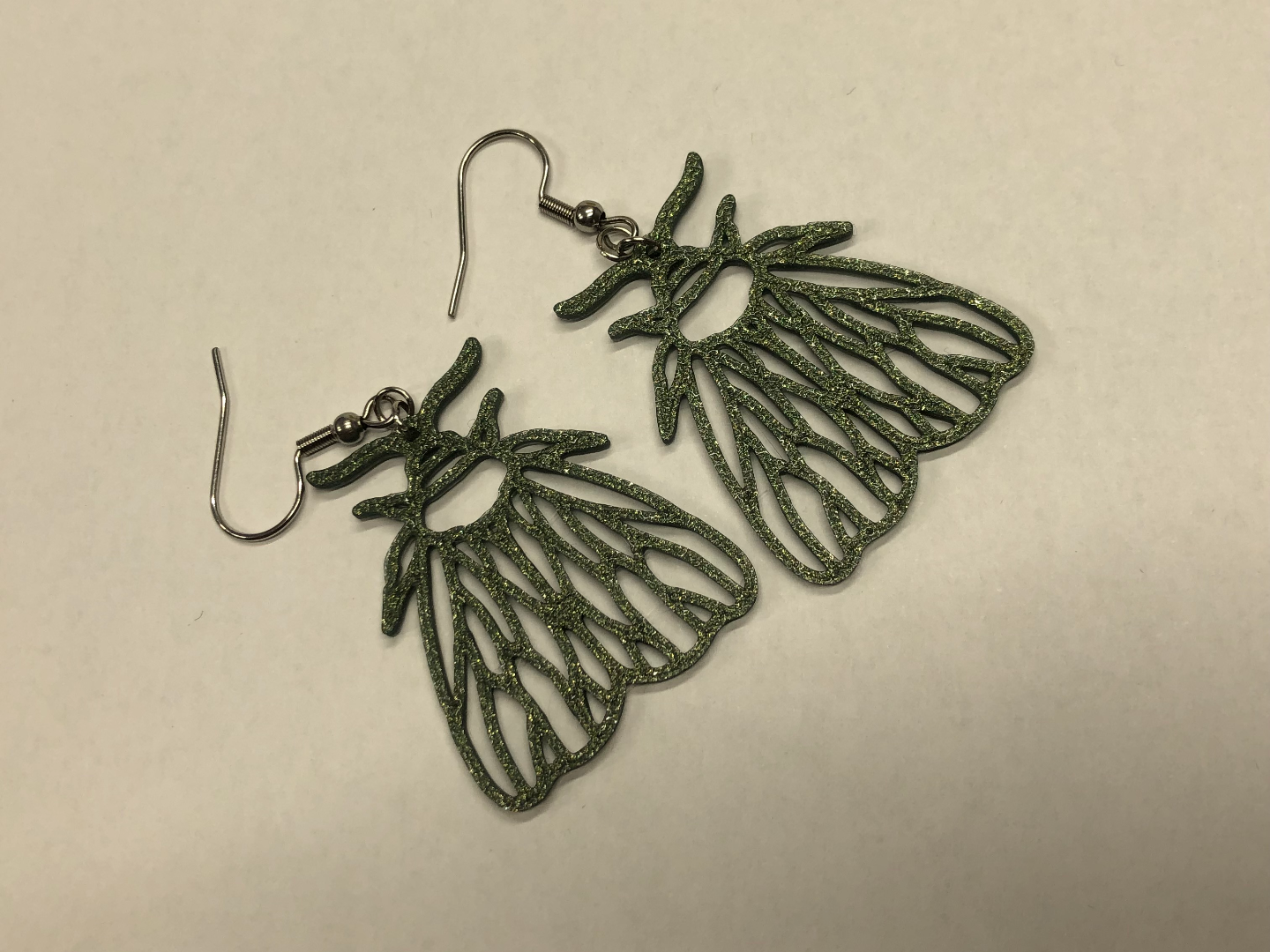 Moth earrings, no AMS, 0.4 mm nozzle
