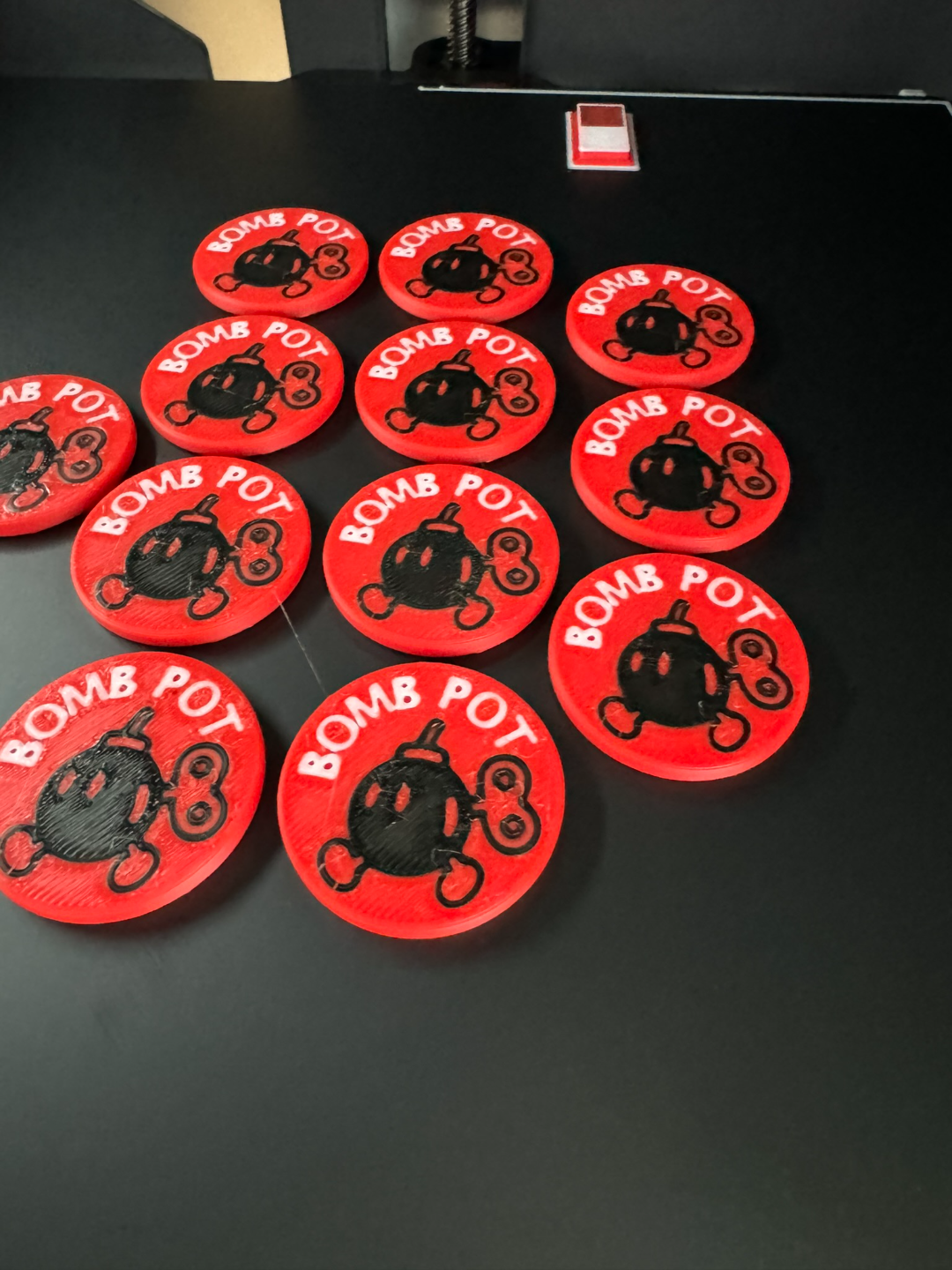 Bomb Pot Token for Poker, Texas Hold 'Em