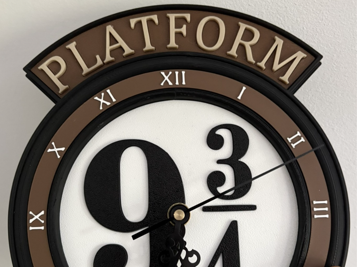 Harry Potter 9 3/4 Platform Sign Reloj